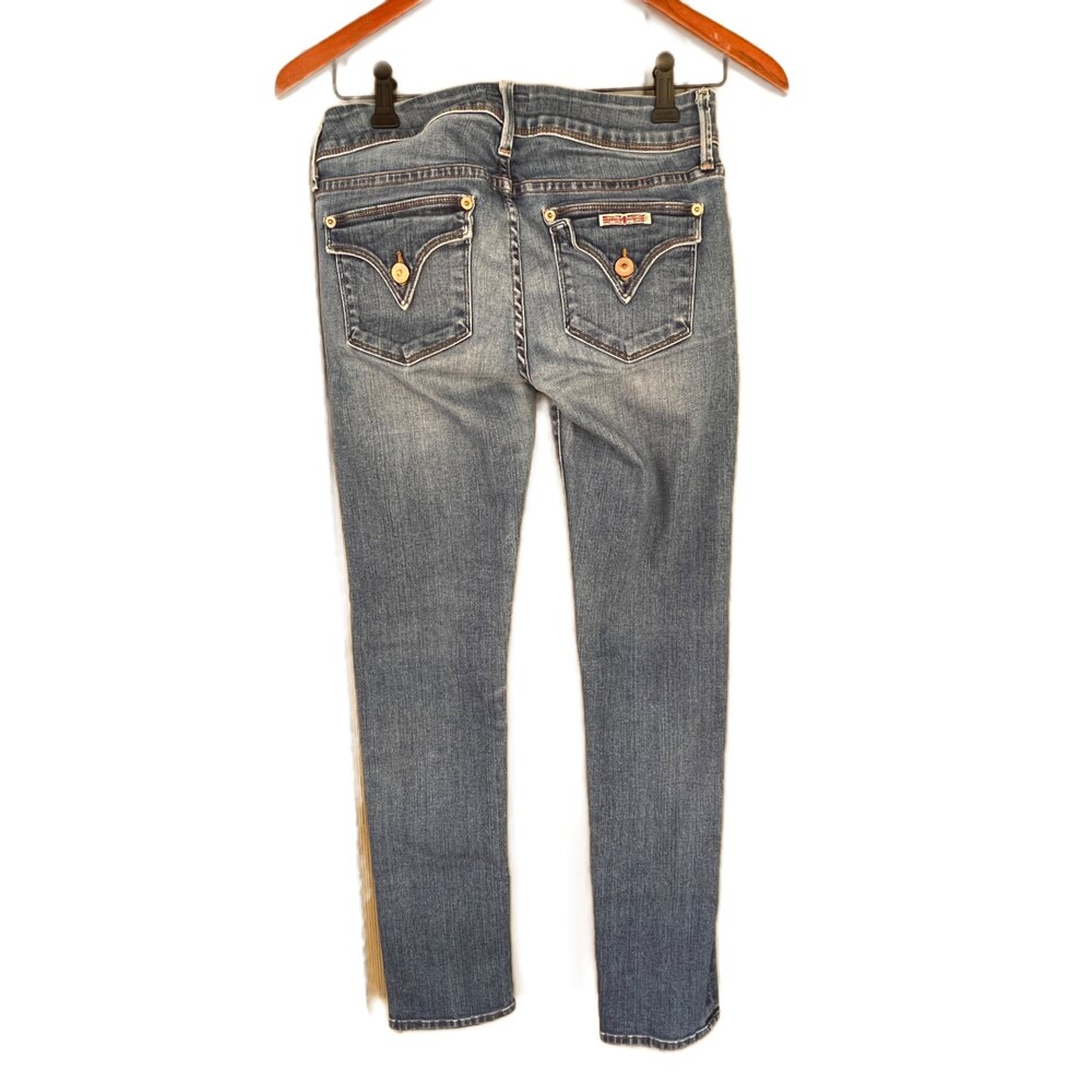 Hudson Jeans Nicole Ankle Skinny Hollywoodland Wash Flap Pockets - Picture 4 of 8